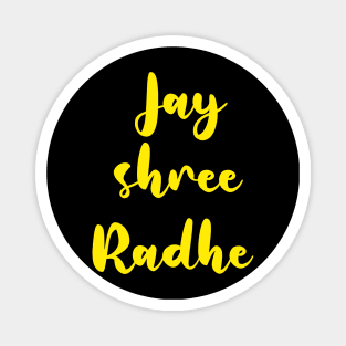 Jai shree radhe Magnet